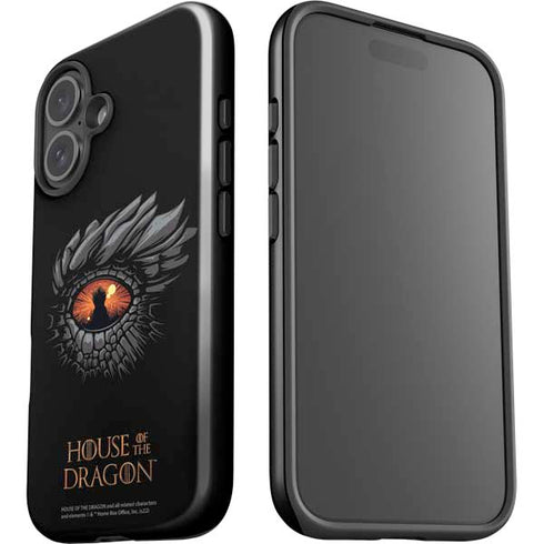 HBO House of the Dragon Burning Dragon iPhone 16 Plus Impact Case